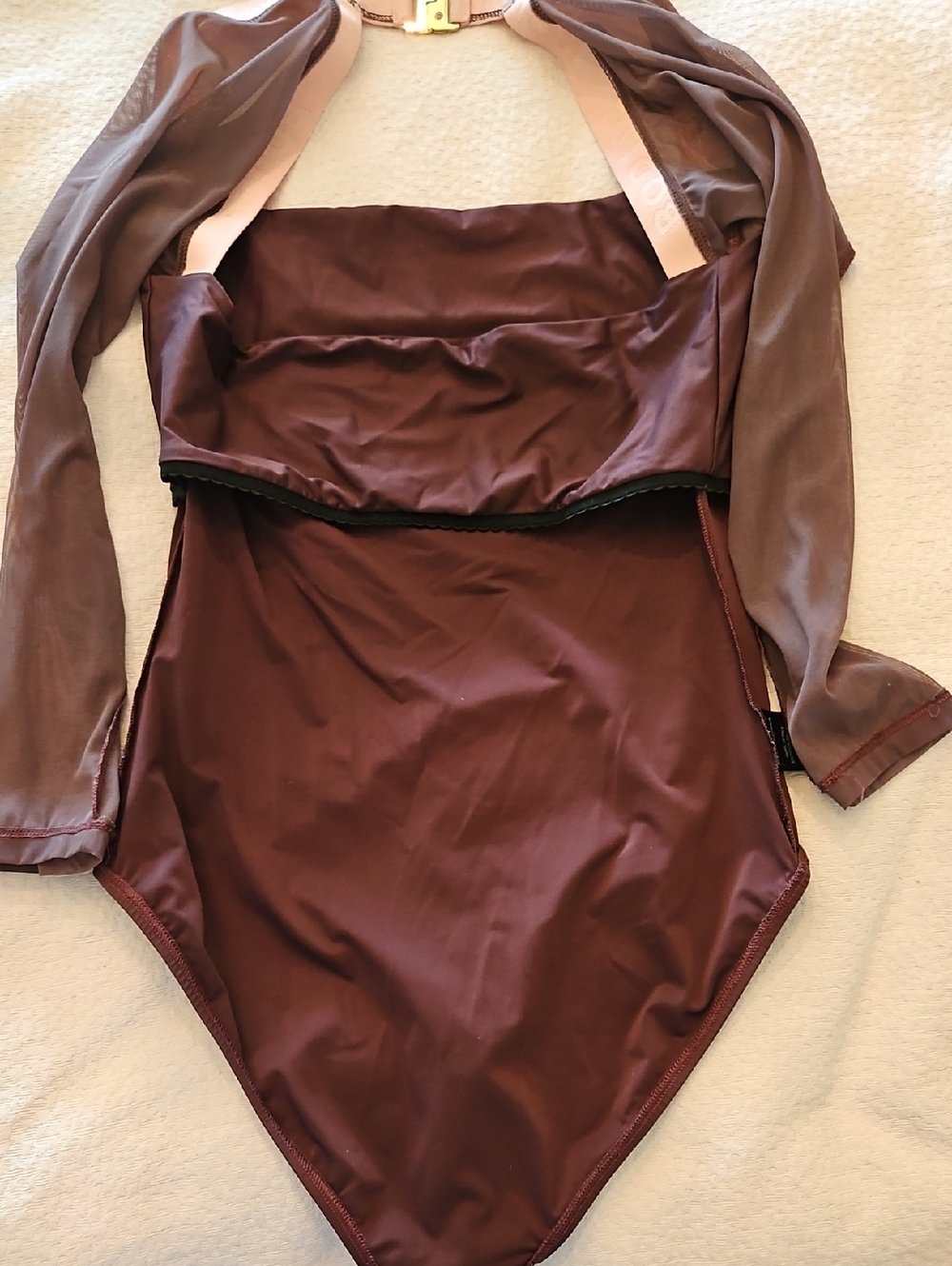 Bodile Saskia Leotard M/L Umber - Picture 6 of 6